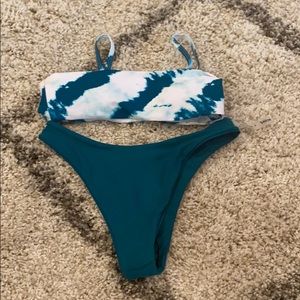 Two piece bathing suit